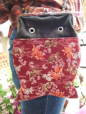 画像3: 新型金魚　がま口シザー＆ショルダーバッグ　ＭＥＮ's　＆　ＲＥＤＹ 's