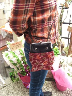 画像5: 新型金魚　がま口シザー＆ショルダーバッグ　ＭＥＮ's　＆　ＲＥＤＹ 's