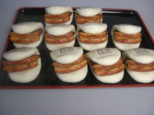 画像3: 送料無料セット!えべっさんまき 10個+豚角煮バーガー10個(冷凍食品)