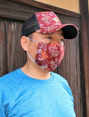 画像6: 夏マスク＆CAP　コーデ　きんとと家オリジナル！