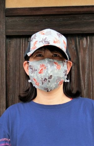 画像3: 着るマスク!気分上げて!マスクコーデ きんとと家オリジナル!