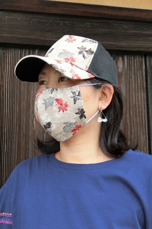 夏マスク＆CAP　コーデ　きんとと家オリジナル！