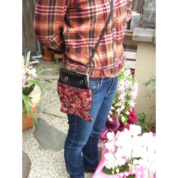 画像6: 新型金魚　がま口シザー＆ショルダーバッグ　ＭＥＮ's　＆　ＲＥＤＹ 's (6)