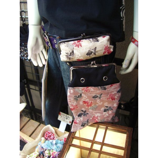 画像11: 新型金魚　がま口シザー＆ショルダーバッグ　ＭＥＮ's　＆　ＲＥＤＹ 's (11)