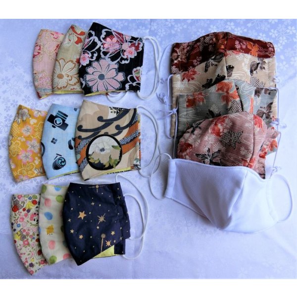 画像13: 着るマスク！気分上げて！洗って使える！きんとと家オリジナル！ (13)