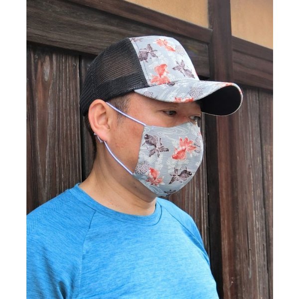 画像6: 着るマスク！気分上げて！マスクコーデ　きんとと家オリジナル！ (6)