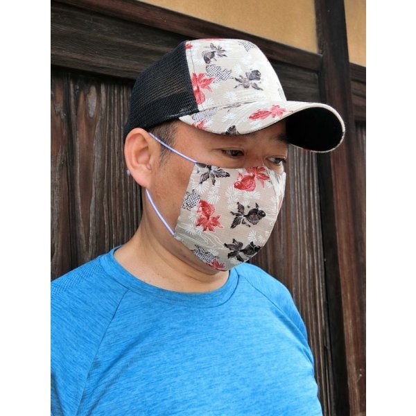 画像6: 着るマスク！気分上げて！マスクコーデ　きんとと家オリジナル！ (6)