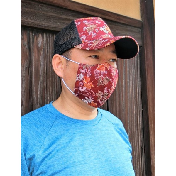 画像6: 夏マスク＆CAP　コーデ　きんとと家オリジナル！ (6)