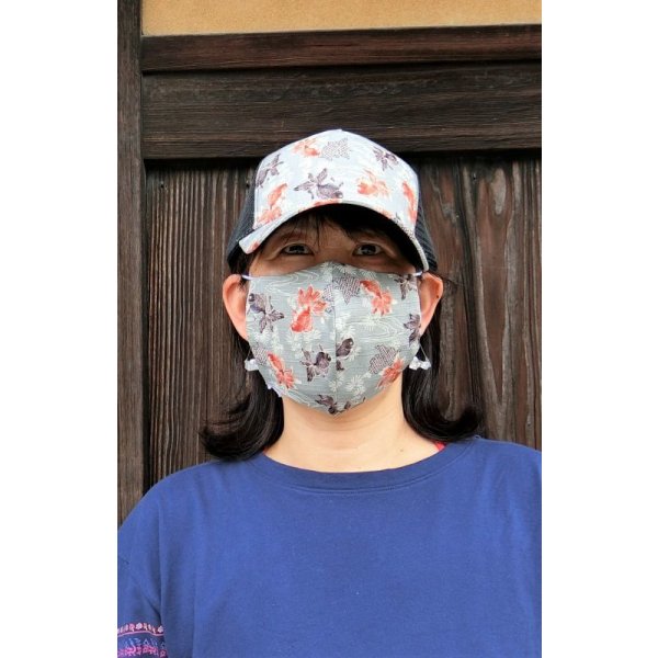 画像3: 着るマスク！気分上げて！マスクコーデ　きんとと家オリジナル！ (3)