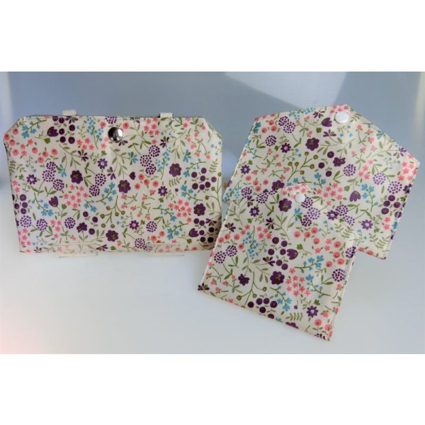 画像8: マスクぽーち　撥水加工生地　軽い　至れり尽くせり　マスク生活を楽しもう　簡単に消毒できる！ (8)