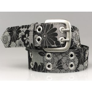 画像: 和柄ベルト（ちりめん）